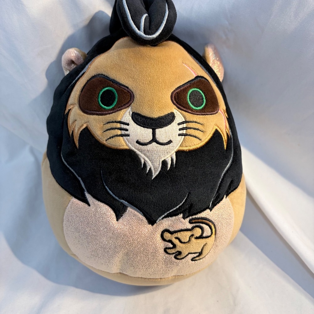Disney Lion King Scar Squishmallows Plush Jazwares Villain Lion Stuffed Animal‎